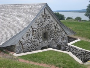A powder house at Fort Anne, Nova Scotia.
