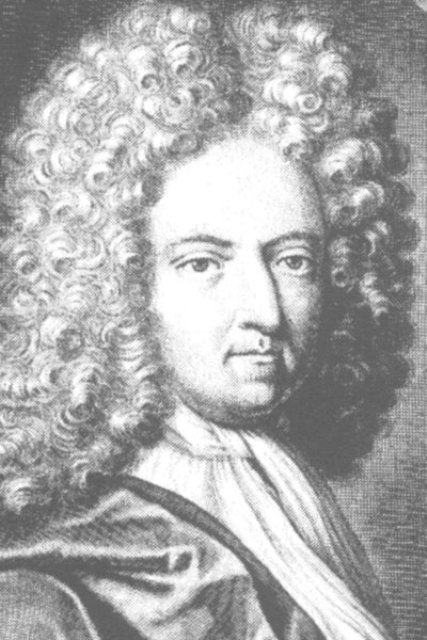 Daniel Defoe, author of Robinson Crusoe