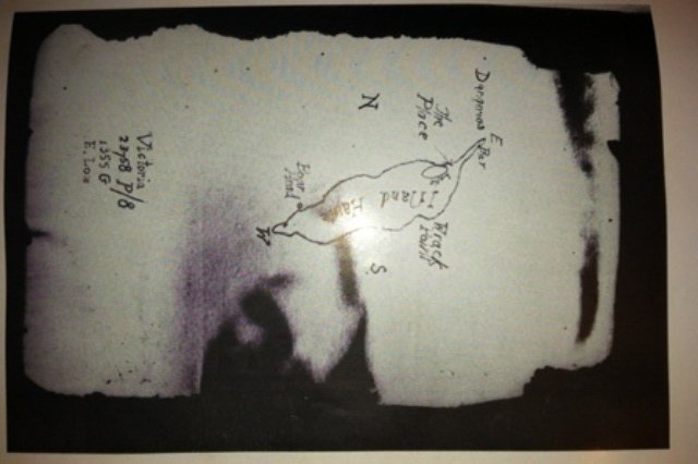 Edward Low’s treasure map