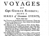 <h5>Title page of <i>Four Years Voyages of Capt. George Roberts</i></h5>