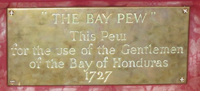 Baymen's Pew Marker